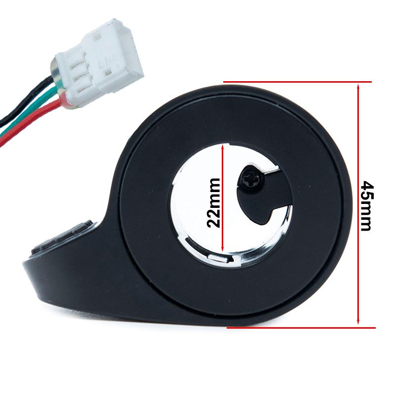 Acelerador negro 23cm Ninebot Max G65 [Ninebot] - Conector JST ZH