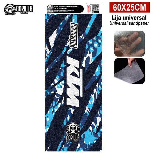 Vinilo KTM Blue con base antideslizante para Segway ZT3 Pro