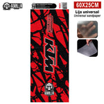 Redbull X KTM Vinyl für Xiaomi (Schwarz) – KOMPLETTES KIT (26 AUFKLEBER) + PRO/PRO2-BASIS 