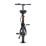 Vélo électrique urbain Antares blanc 700C avec cadre en acier et freins à disque