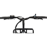 Bicicleta eléctrica urbana Antares blanca 700C con marco de acero y frenos de disco