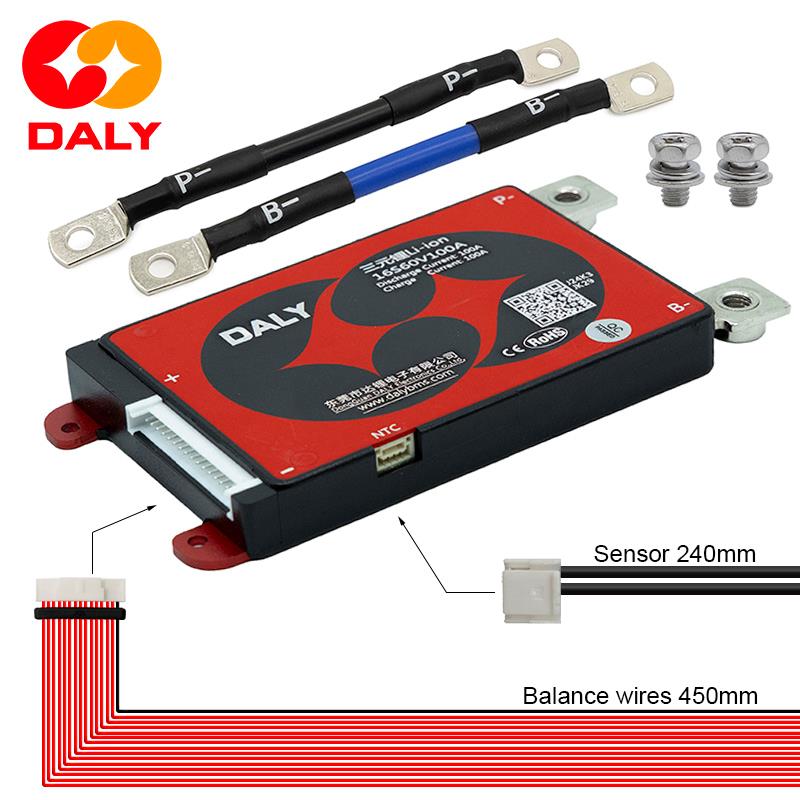 BMS 16S 60V 100A [DALY] Neue Generation
