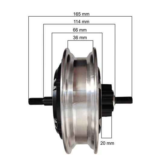 Motor Brushless 48V 500W 6/B40