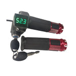 Electric scooter rear brake assembly
