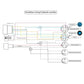Cable bus pantalla/controladora Smartgyro Speedway/Rockway 1,43M