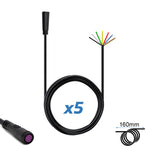 Conector waterproof 8mm 7 pin