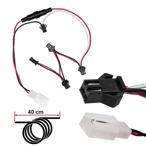Câble adaptateur pour bandes LED avec fusible 5A Kaabo Wolf Warrior 11 [Kaabo]