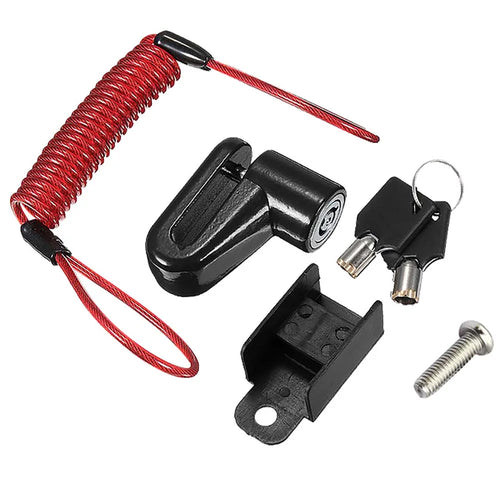 Cadenas avec clé pour disque