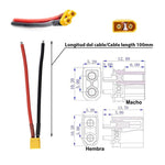 Mit XT30-Kabel