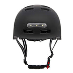 Casco con luz led delantera/trasera