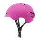 Casco con luz led delantera/trasera