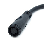 Conector adaptador 17cm waterproof 8mm