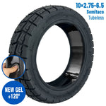 Neumático 10x2,75-6,5 Semitaco Tubeless (Con gel antipinchazos) [Xuancheng]