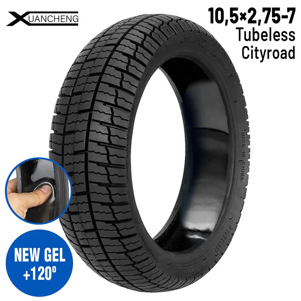 Neumático 70/60-7,5 con GEL para Ninebot ZT3 Pro Tubeless