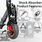 Suspension MONORIM delantera de aire Segway Max Ninebot Serie G2/G65 (MG2)