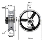 Llanta de 6" y bisel 34mm para Kugoo kirin M4