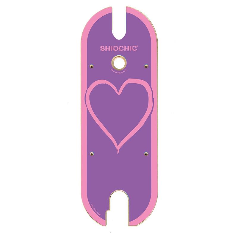 Deep Purple Heart Deck [Shiochic]