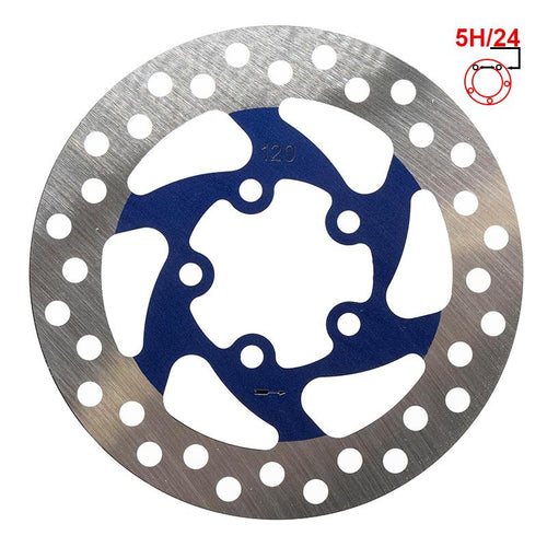 Disque de frein 120mm 5H argent V40 [Navee-Xiaomi]