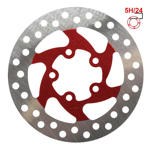 Disque de frein 120mm 5H argent V40 [Navee-Xiaomi]