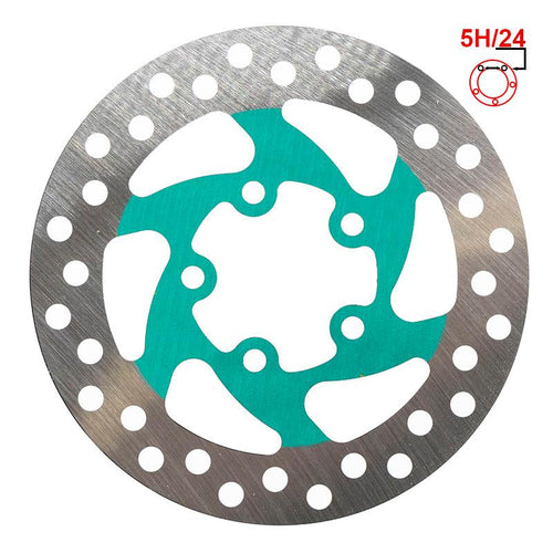 Disque de frein 120mm 5H argent V40 [Navee-Xiaomi]