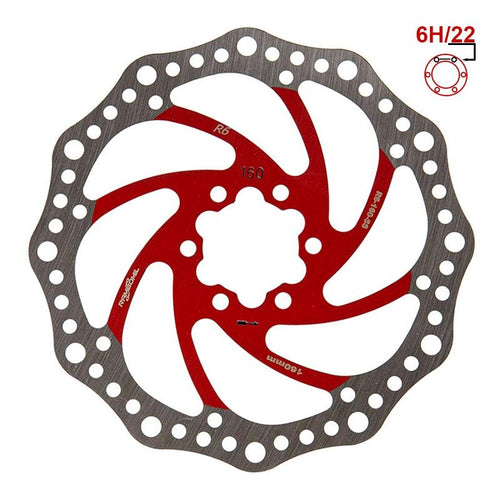 Disque de frein 160mm 6H argent