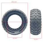 Rueda maciza 8,5×3 Para llanta de 134mm Todoterreno[CITYNEYE]
