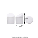 Gomas blancas para tornillos del guardabarro trasero para Xiaomi (3 unidades)