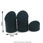 Gomas negras para tornillos del guardabarro trasero para Xiaomi (3 unidades)