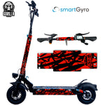 Vinilo + base antideslizante para Smartgyro Rockway, Speedway y Crossover – Rojo [Gorilla]