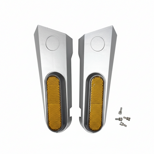 Tapa de rueda trasera c/tornillería para patinete Xiaomi MI5 Pro (izq-der)