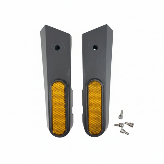 Tapa de rueda trasera c/tornillería para patinete Xiaomi MI5 Max (izq-der)