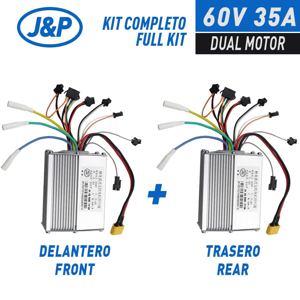 KIT Controladora JP 60V 35A – (Delantero + Trasero) [JP]