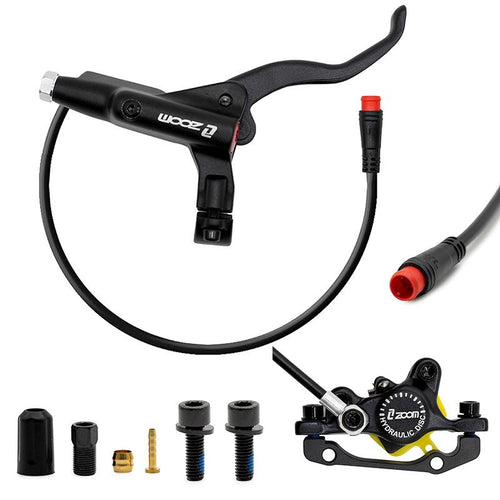 Kit de Frein Hydraulique Noir A5-D Avant L Arrière L [NUTT]