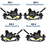 Kit 1 freno hidráulico negro CR-3 Delantero [Zoom]