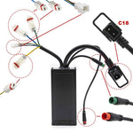 Kit controladora + pantalla 48V 1200W para Cecotec Bongo Z (Conector C18)
