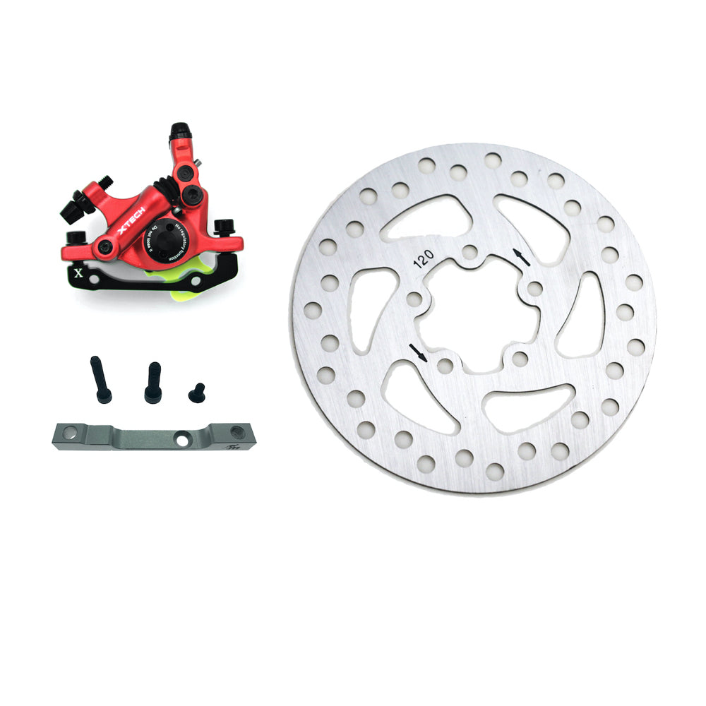Pinzas de freno x-tech con acople y disco