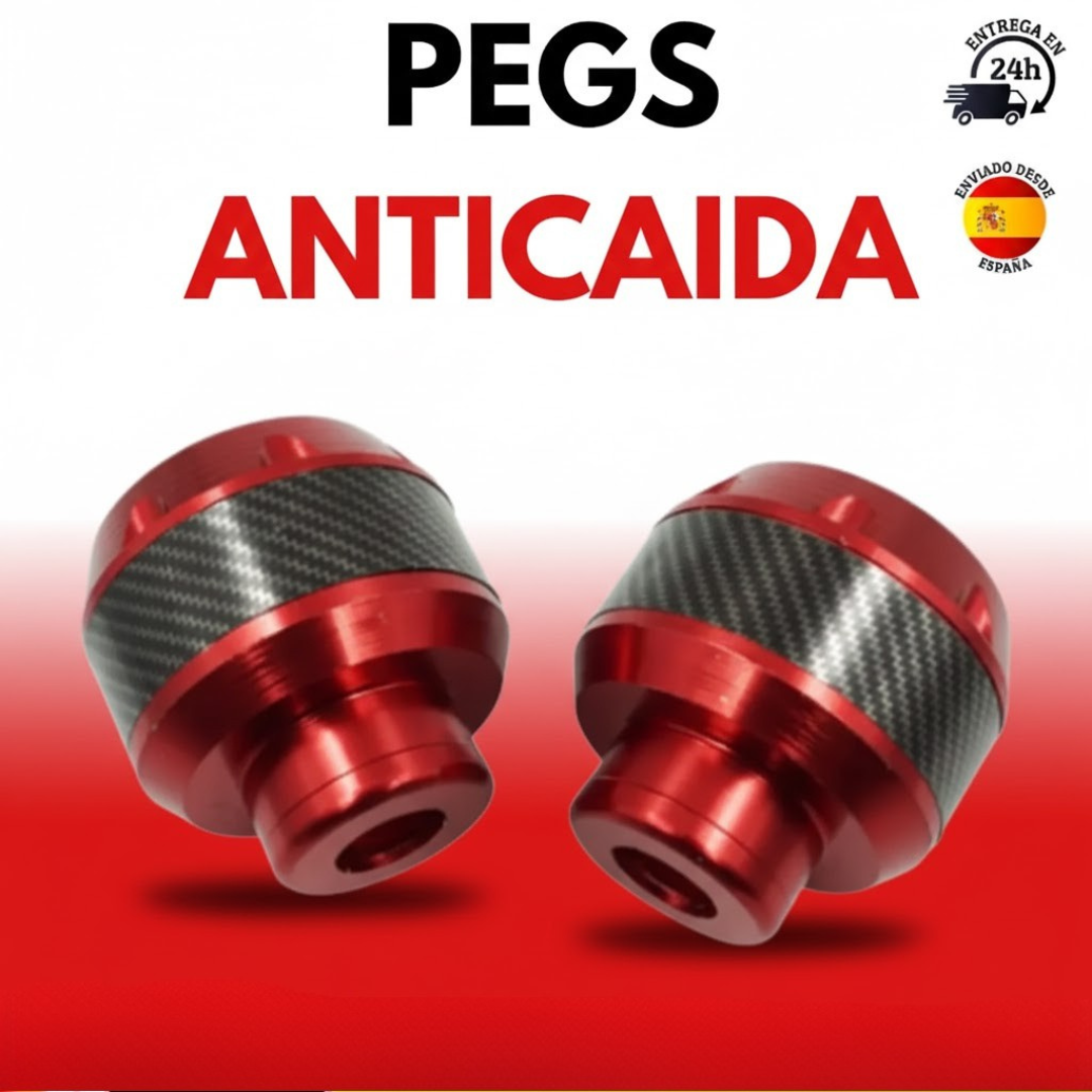 (OFERTA PACK) Pieza anticaída para patinete varios colores (PEGS)