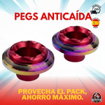 (PACK )Pieza anticaída para patinete para eje motor o llanta (PEGS) premium
