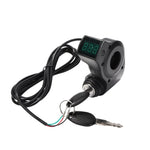 Llave de encendido con voltímetro y conector SM
