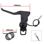Maneta de freno con hall, tensor y timbre L para Ninebot F y D - Conector JST ZH