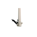 Mastil Tubo Doble Cierre Zfox Max Artic White