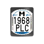 Placa matrícula de guardabarros pro de xiaomi ( pack 5 unidades)