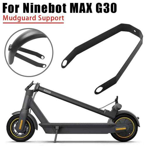 Pièce de fixation légère pour garde-boue xiaomi (copie)Support de garde-boue en métal noir pour Ninebot Max G30 