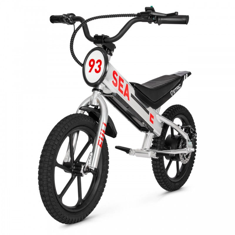 Moto eléctrica infantil SEA 16" BLANCA