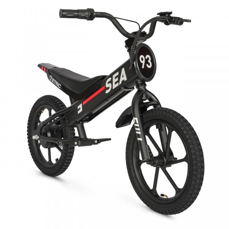 Moto eléctrica infantil SEA 16" NEGRA