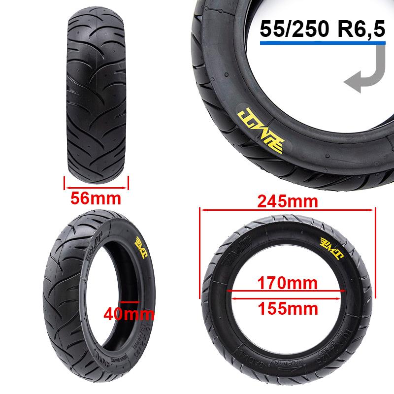 Neumático tubeless radial E-Fire 55/250-6 (10x2,125-6)(PMT)