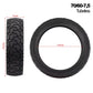 Pack de pont de 8,5 pouces et chambre à air de 8,5 pouces, roues de pneus compatibles avec le scooter électrique Xiaomi M365, 1S et autres (Pack de roues) 