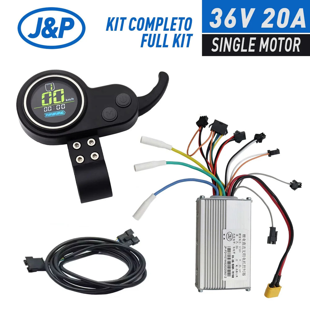 Kit Display + controladora – Single (36V 20A) [JP]