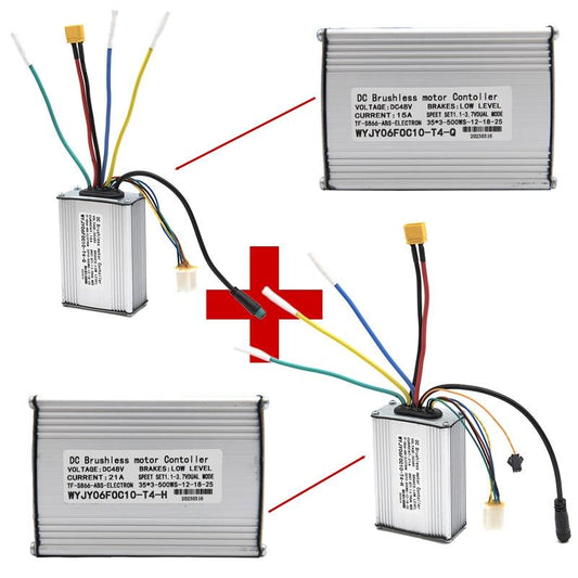 Packs Controladoras 48v 21A 500W-A/B LCD S866 Smartgyro Crossover - Deslimitadas