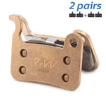 Pastilla de freno de cobre para pinza Xtech - 2 juegos